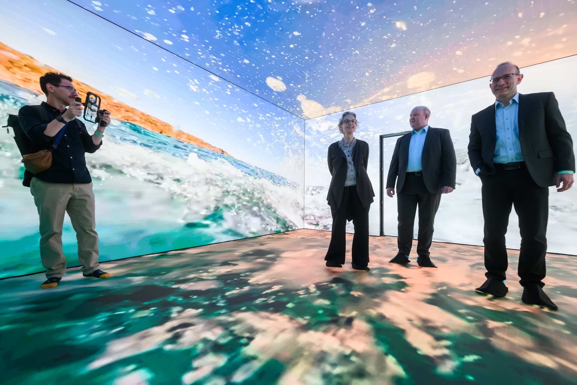 TU Dresden - Opening Event Quantum-Lab and Holodeck